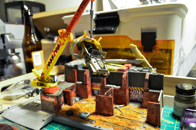 Illustration for article titled New Diorama Under Construction